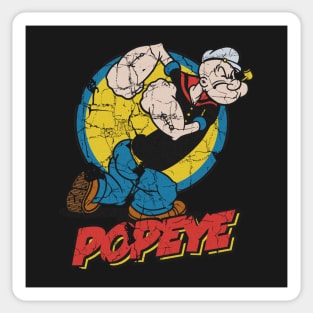 Popeye retro Sticker